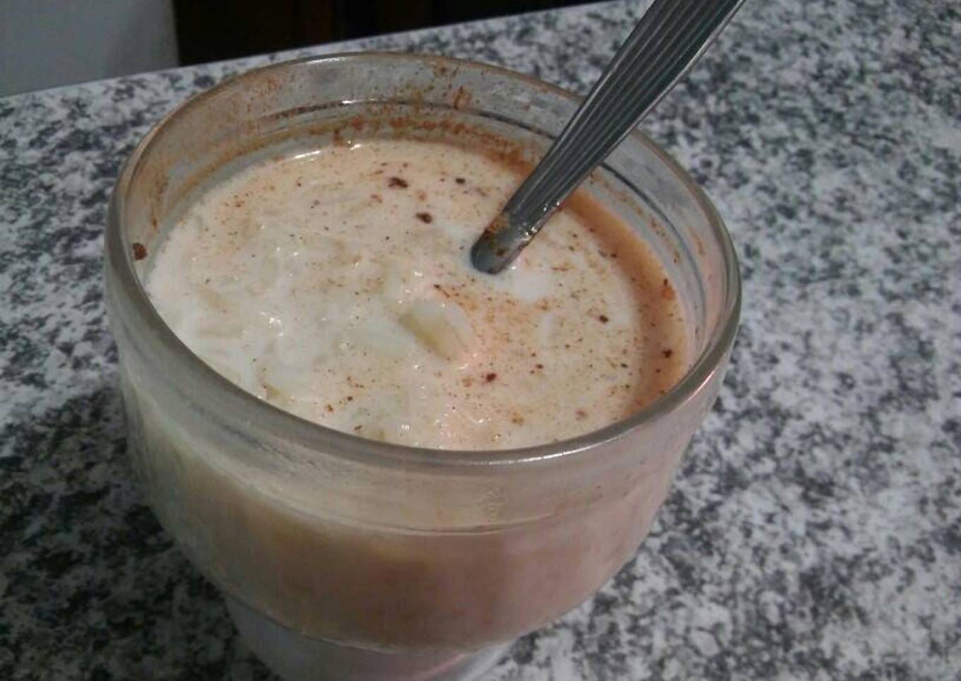 Arroz con leche condensada