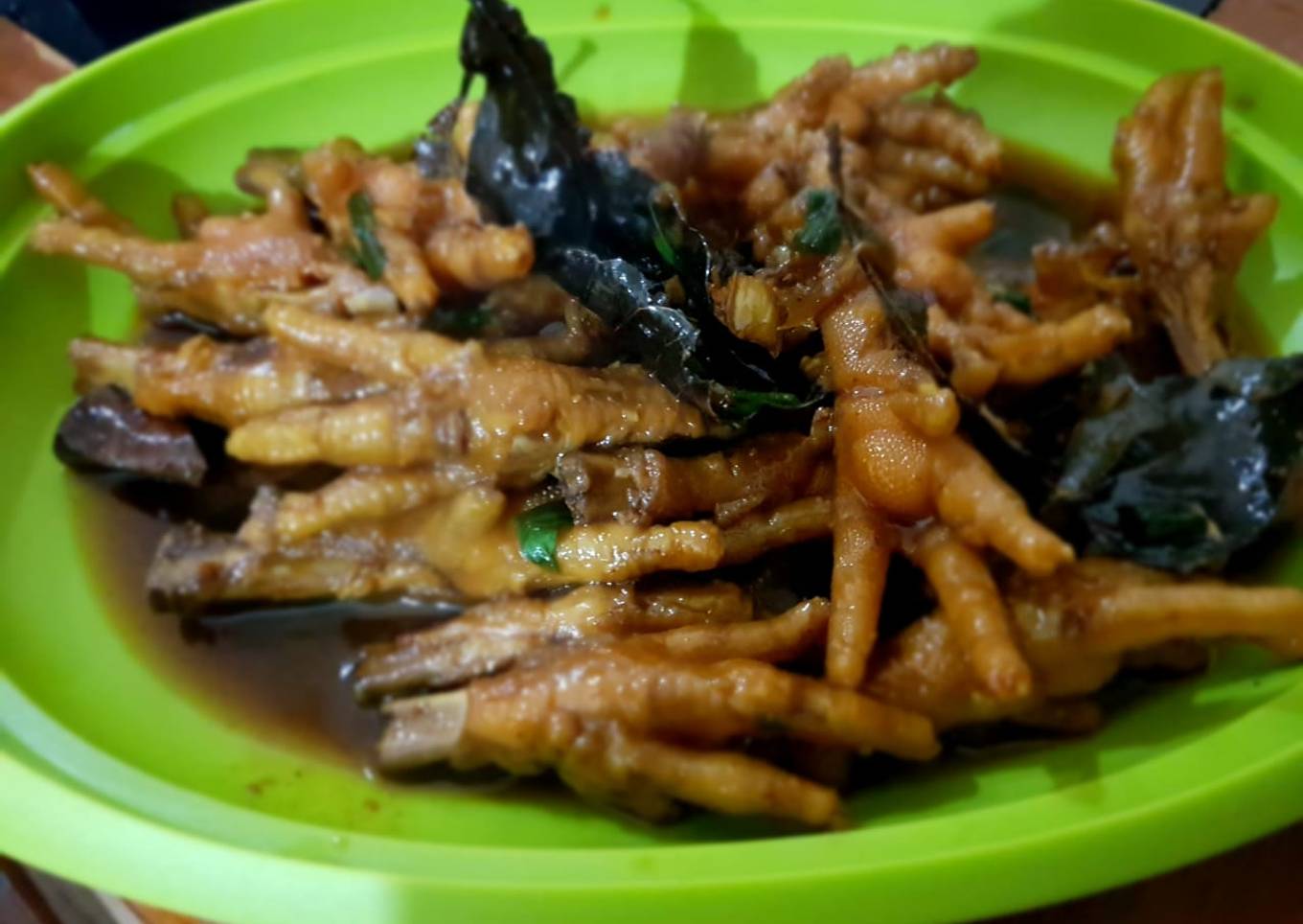 Ceker Ayam Bumbu Kecap