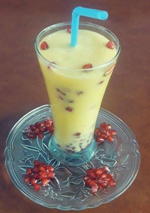 A picture of Mango smoothie.