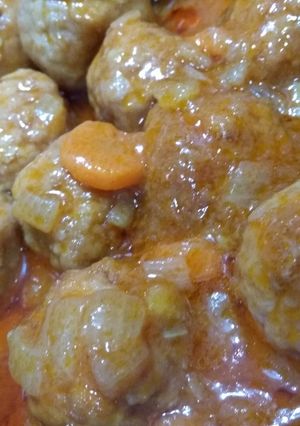 Una foto de Albóndigas en salsa