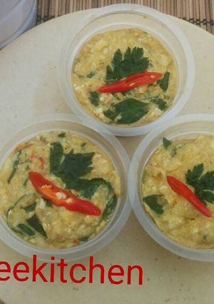Foto resep Brengkesan Tofu Telur Asin Kemangi