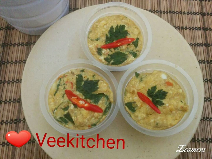 Langkah Gampang Membuat Resep Brengkesan Tofu Telur Asin Kemangi yang  Bikin Ketagihan Anti Ribet, Mantap