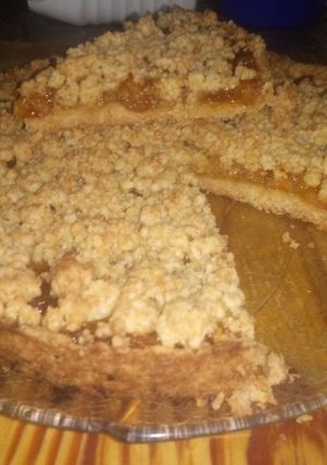 Una foto de Crumble de manzana fácil y rico🍎