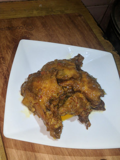 A picture of Peppered chicken.