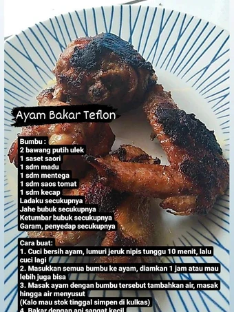 Langkah Mudah untuk Menyiapkan Resep Ayam Bakar Teflon yang Enak Banget Anti Ribet, Mantap Sekali