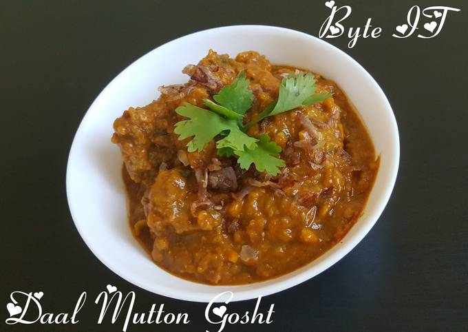 Step-by-Step Guide to Prepare Favorite daal mutton gosht