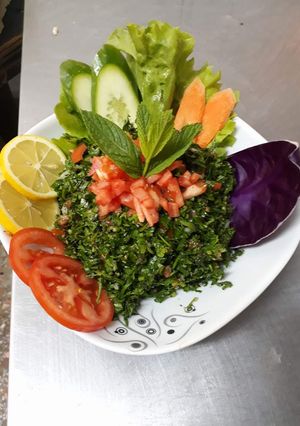 صورة لوصفة تبولة