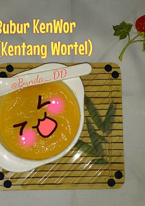 Foto resep MPASI - Bubur KenWor(Kentang Wortel)