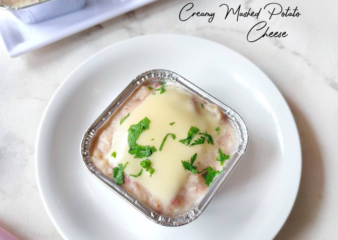 Creamy mashed potato cheese