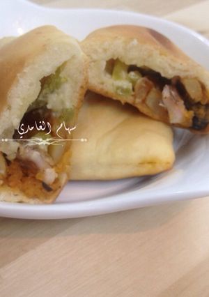 صورة لوصفة فطائر البيتزا
