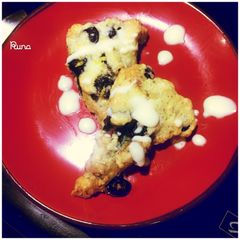 A picture of Blueberry Lemon Scones.