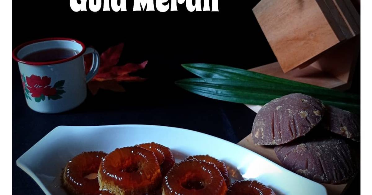 Resep Pudding Lumut Gula Merah Oleh Nevidian Cookpad