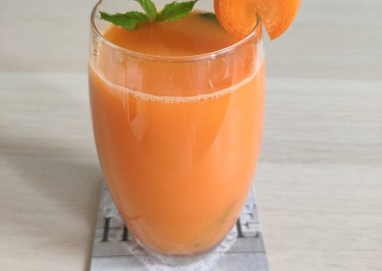 Cara Gampang Menyiapkan Carrot Juice Simple yang Lezat Sekali