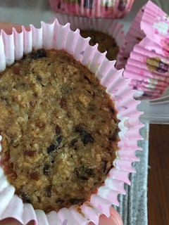 Una foto de Muffins de avena banana y pasas BLW