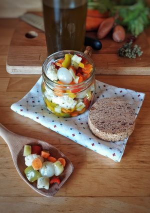 Foto di Giardiniera siciliana sott'olio 🌷