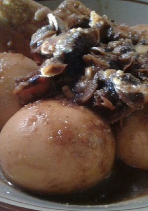 Foto resep Semur telur, tahu dan kerang