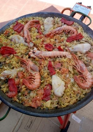 Una foto de Paella mixta