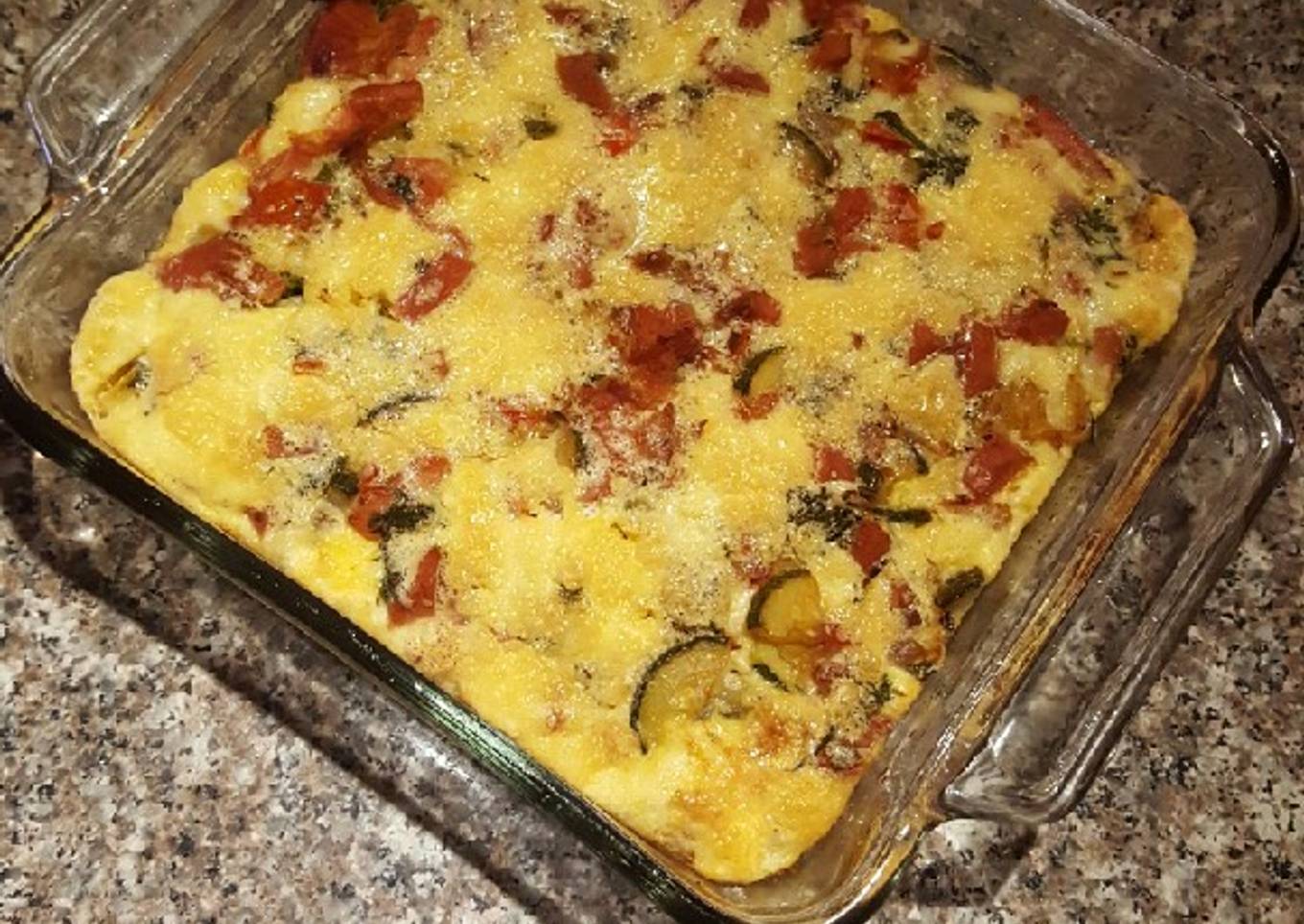 Simple Breakfast egg Lasagna