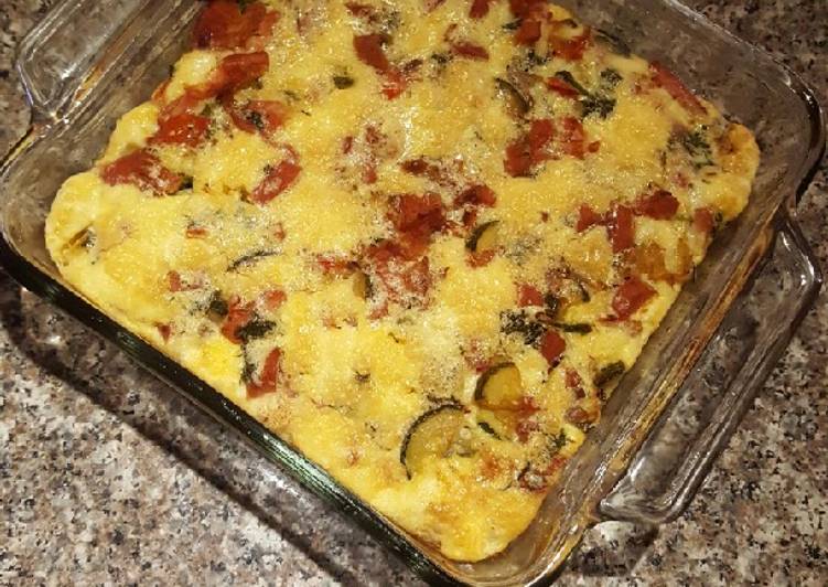 Simple Breakfast egg Lasagna