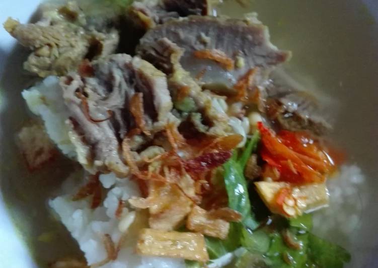 Resep Soto sapi yang Enak