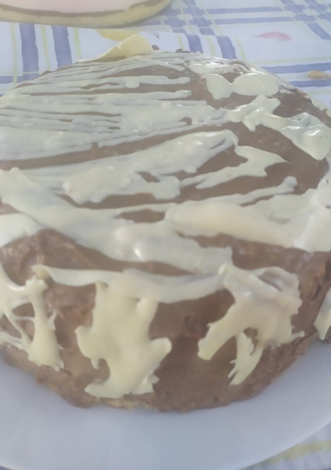 Una foto de Tarta de chocolate y galletas