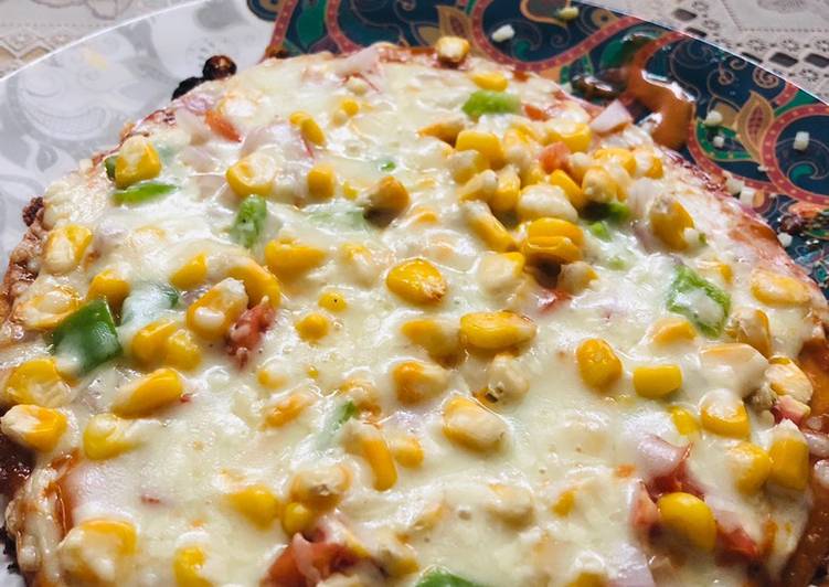 Thin crust pan pizza 🍕