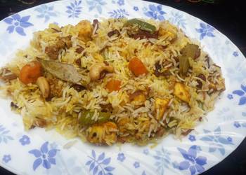 The New Way Cooking Recipe Mix Veg paneer dum biryani Delicious The New Way Cooking Recipe Mix Veg paneer dum biryani Delicious