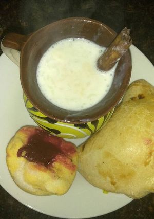 Una foto de Arroz con leche evaporada