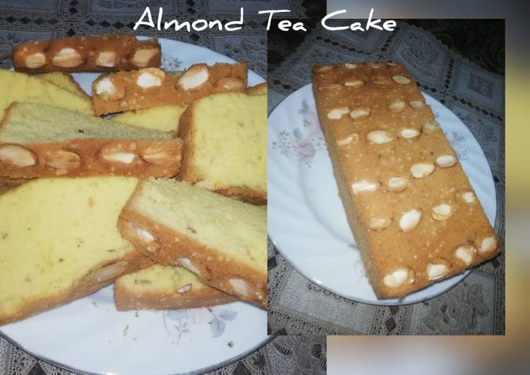 Steps to Prepare Super Quick Homemade Almond Tea Cake