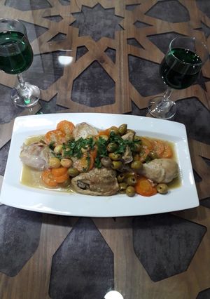 صورة لوصفة طاجين زيتون