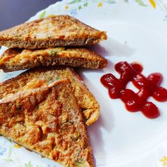 Masala French Toast A picture of Masala French Toast.