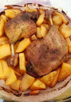 Kacsacomb birsalmával recept fotója