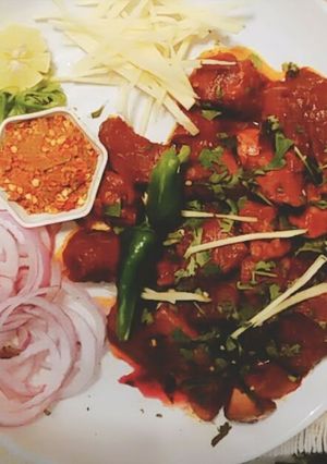 A picture of Tawah chicken karia 😋.