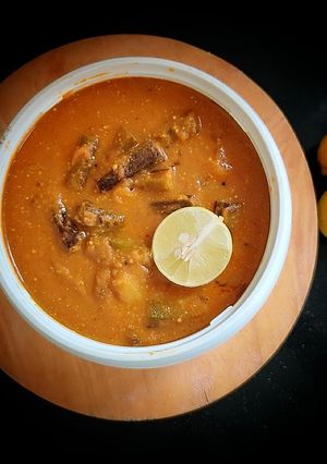 A picture of Aloo Bhindi Gravy.