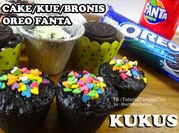 Gambar brownies kukus oreo