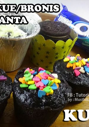 Foto resep Cake/Kue/Bronies Oreo Fanta Kukus Mudah Enak Cuma 2 Bahan Saja