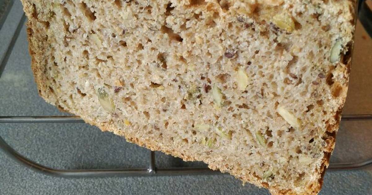 Tostadas integrales de pan de trigo sarraceno Receta de Nieves Martínez  Sánchez- Cookpad