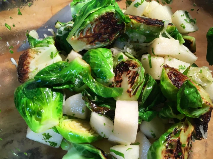 Easy Steps to Make Recipes Brussels Sprouts Salad the So Delicious Really Delicious.