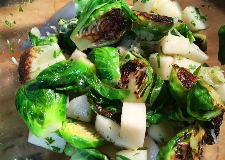 Simple Way to Prepare Ultimate Brussels Sprouts Salad