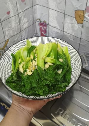 Foto resep Cah Pakcoy Bawang Putih