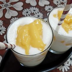 A picture of Mango lassi.