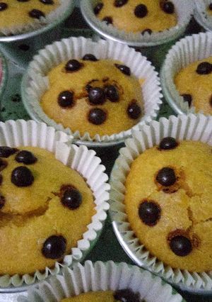 Foto resep Eggless Pumpkin Muffin