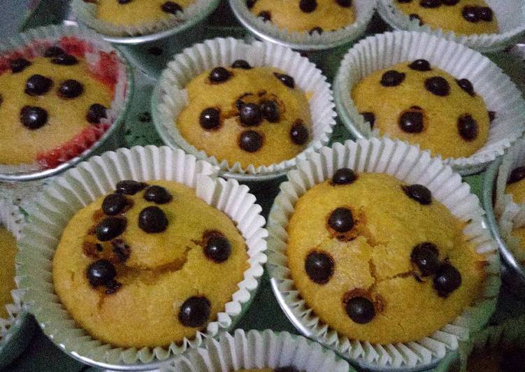 Resep Eggless Pumpkin Muffin yang Enak