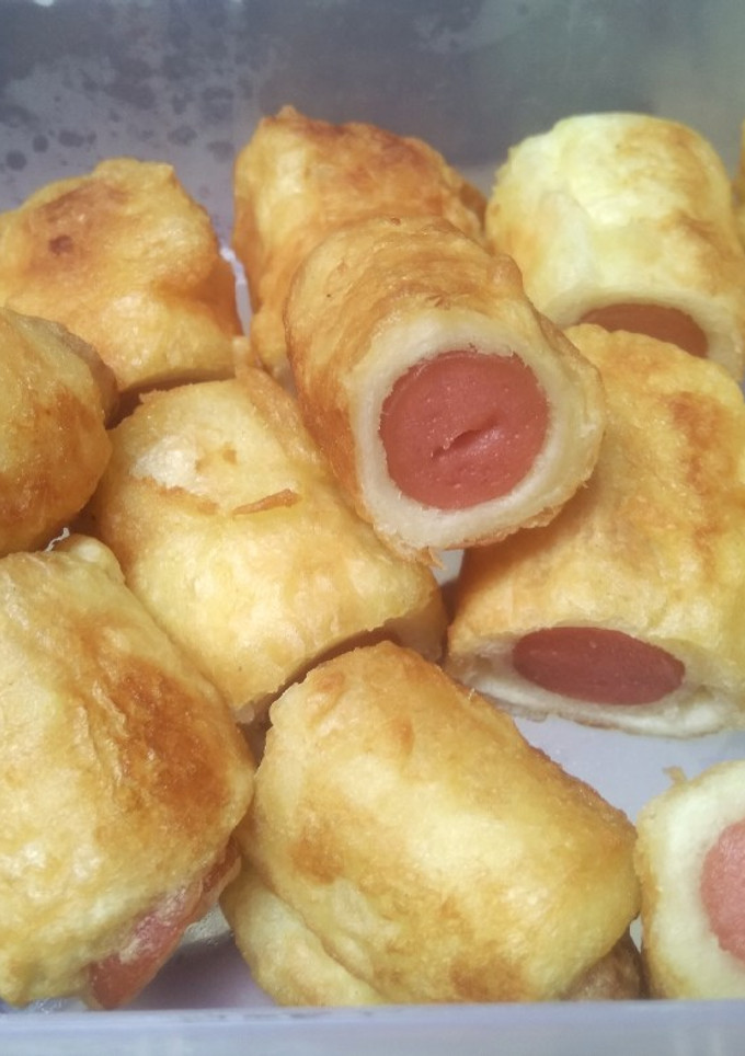 Foto resep Sosis Gulung Roti Tawar