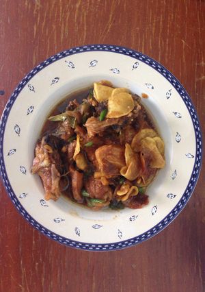 Foto resep Semur ayam kentang pedas