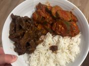 Une photo de steak viande