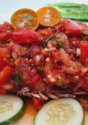 Foto resep Ikan Sambel Pecak Khas Medan