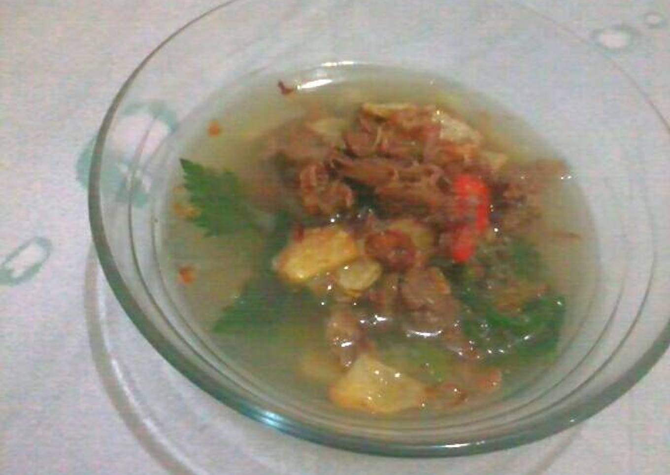 Soto Ayam Bening Sederhana