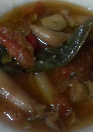 Foto resep Tumis cumi asin pedas manis