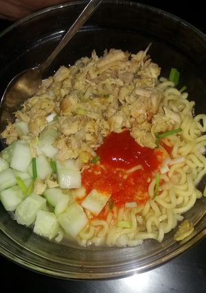 Foto resep Mie ayam simpel